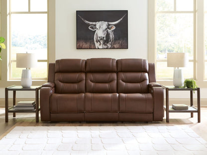 Knightington - Power Reclining Sofa With Audio Seating Reclining Sofas by Signature Design by Ashley® - Walls Furniture & Mattress