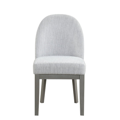 Essence - Upholstered Curved Back Chair Side Chairs by New Classic - Walls Furniture & Mattress