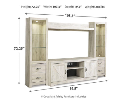 Bellaby - Entertainment Center Entertainment Centers by Signature Design by Ashley® - Walls Furniture & Mattress