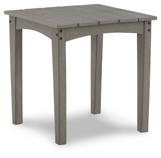 Visola - Square End Table - Gray