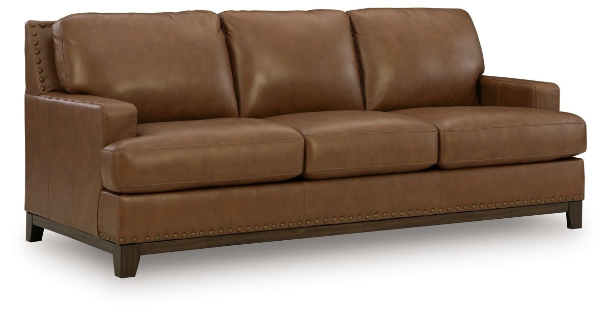 Saonara - Sofa - Amber Stationary Sofas by Signature Design by Ashley® - Walls Furniture & Mattress