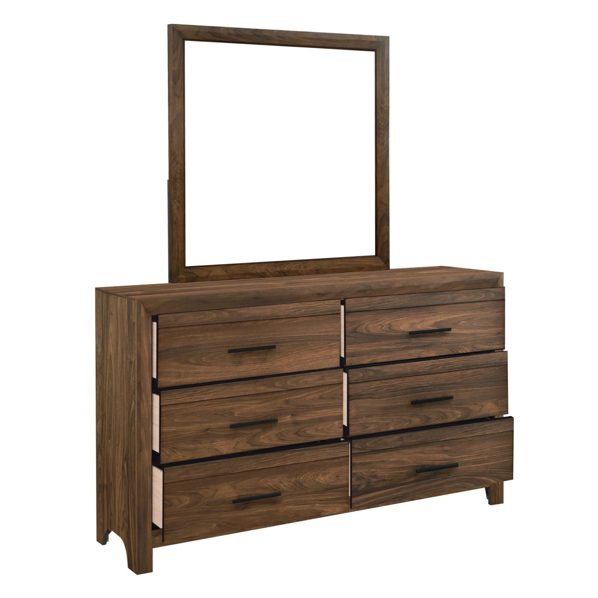 Biscayne - 6-Drawer Dresser Dresser & Mirror by New Classic - Walls Furniture & Mattress