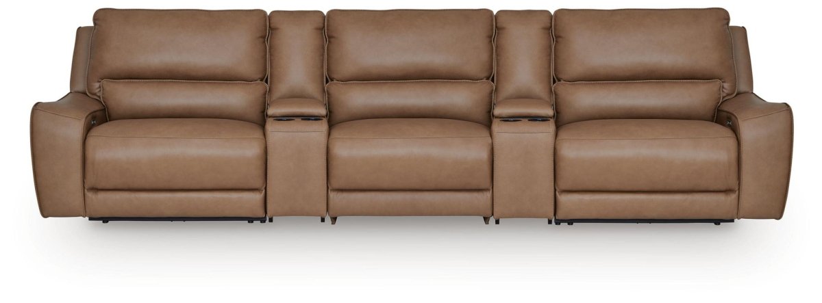 DeepWakes - Power Reclining Sectional Reclining Sectionals by Signature Design by Ashley® - Walls Furniture & Mattress