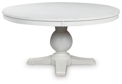 Greddinton - White - Dining Table Dining Tables by Signature Design by Ashley® - Walls Furniture & Mattress