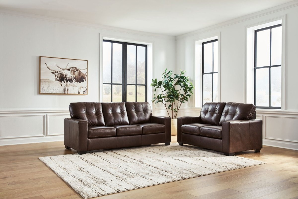 Santorine - Living Room Set Stationary Chair & Ottoman by Signature Design by Ashley® - Walls Furniture & Mattress