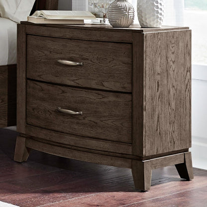 Avalon - Nightstand With Charging Station Nightstands w/ Charging Stations by Liberty Furniture - Walls Furniture & Mattress