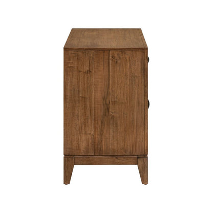 Shaker Lakes - Lateral File Cabinet - Harvest Brown Filing Cabinets by Liberty Furniture - Walls Furniture & Mattress