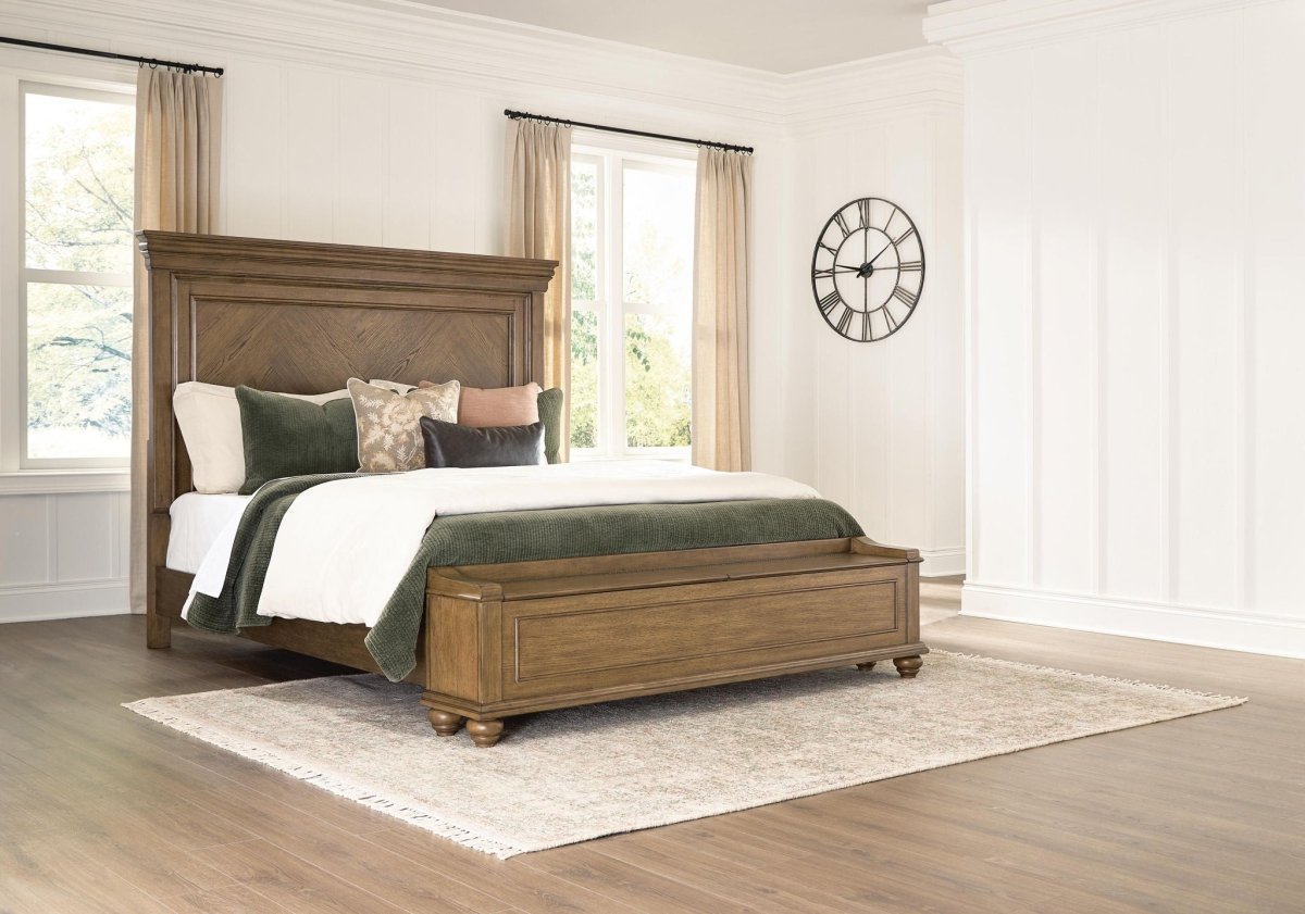 Karallin - Panel Storage Bed Storage Beds by Signature Design by Ashley® - Walls Furniture & Mattress