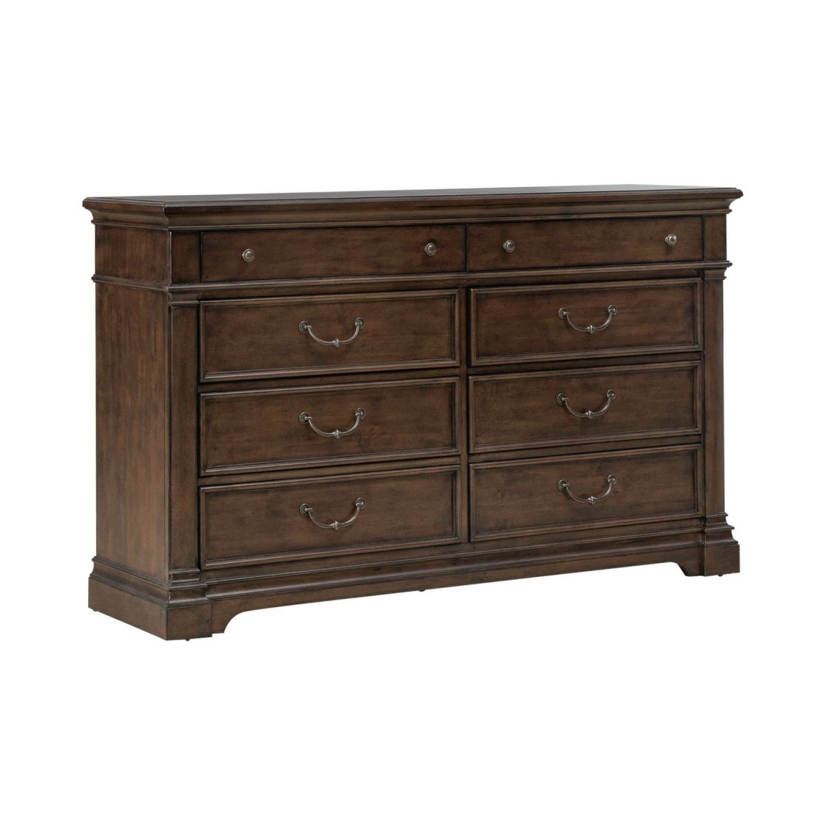 Arden Road - 8 Drawer Dresser - Satin Cherry Dressers by Liberty Furniture - Walls Furniture & Mattress