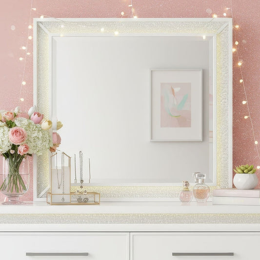 Reflections - Lighted Mirror Mirrors by Liberty Furniture - Walls Furniture & Mattress