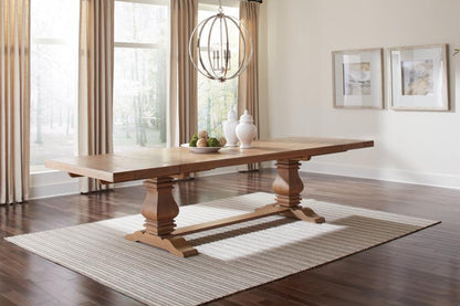 Florence - Extension Dining Table Dining Tables with Extensions by Coaster Fine Furniture - Walls Furniture & Mattress