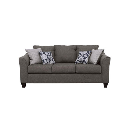 Salizar - Upholstered Flared Arm Sofa Stationary Sofas by CoasterEssence - Walls Furniture & Mattress