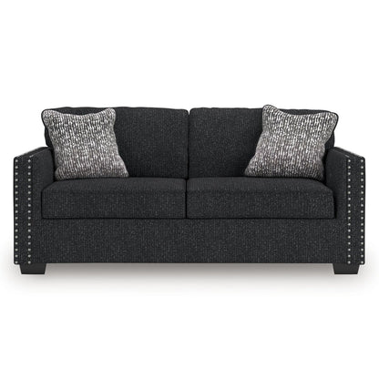 Jasmine Peaks - Sofa - Coal Stationary Sofas by Benchcraft® - Walls Furniture & Mattress