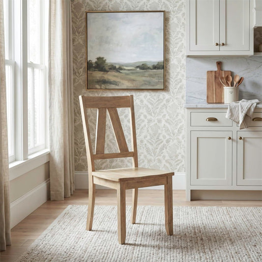 Lindsey Farm - Splat Back Side Chair (RTA) Side Chairs by Liberty Furniture - Walls Furniture & Mattress