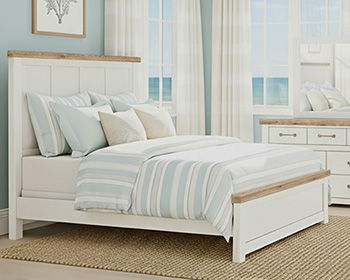 Savonport - Bedroom Mirror - White Mirrors by Benchcraft® - Walls Furniture & Mattress