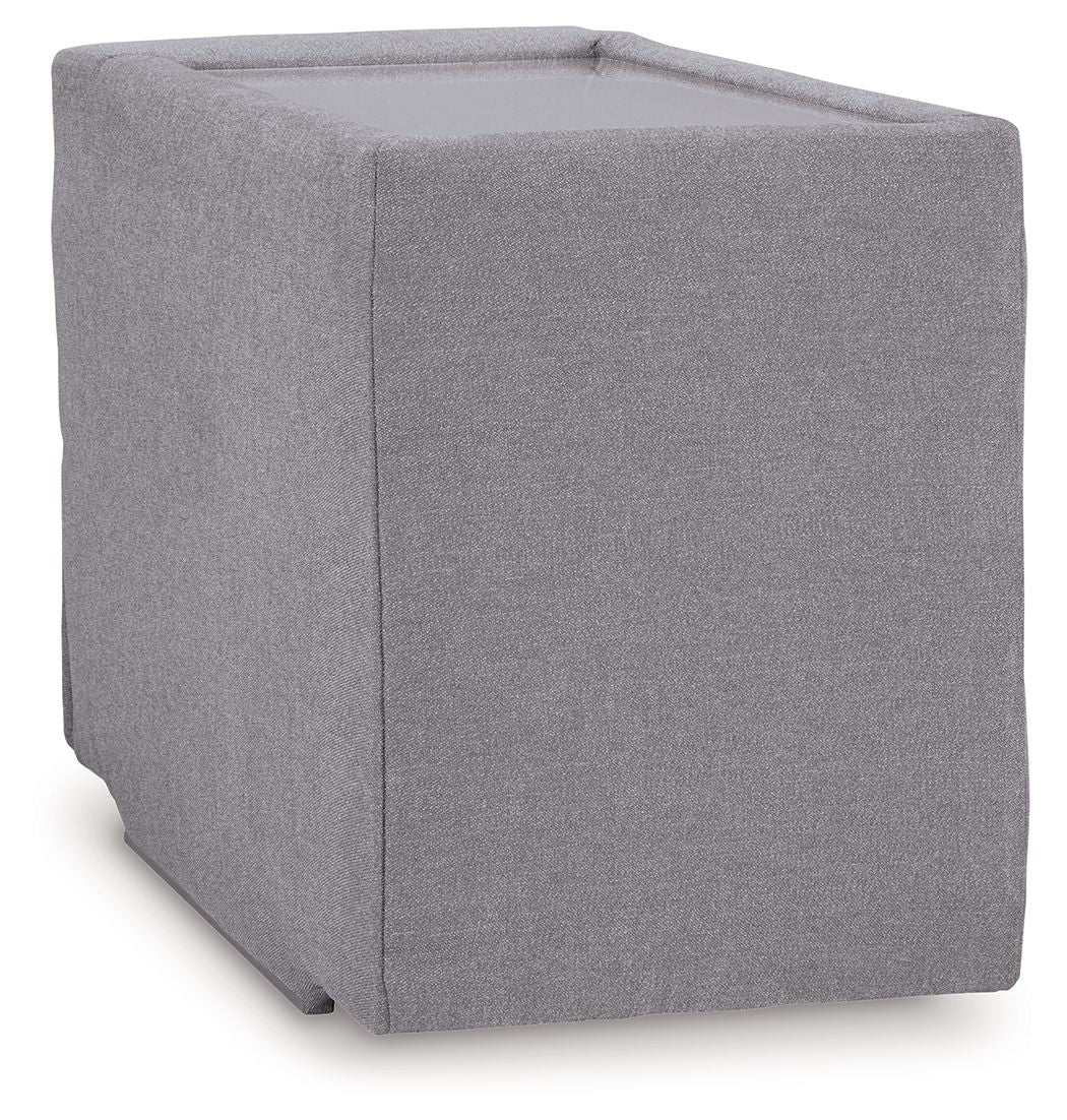 Modmax - L-Shaped Sectional - Granite Stationary Sectionals by Signature Design by Ashley® - Walls Furniture & Mattress