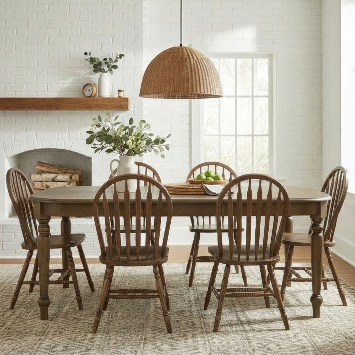 Carolina Crossing - Dining Room Leg Table Set 5 Piece Dining Room Sets by Liberty Furniture - Walls Furniture & Mattress