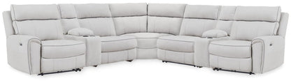 Social Pointe - Reclining Sectional Reclining Sectionals by Signature Design by Ashley® - Walls Furniture & Mattress