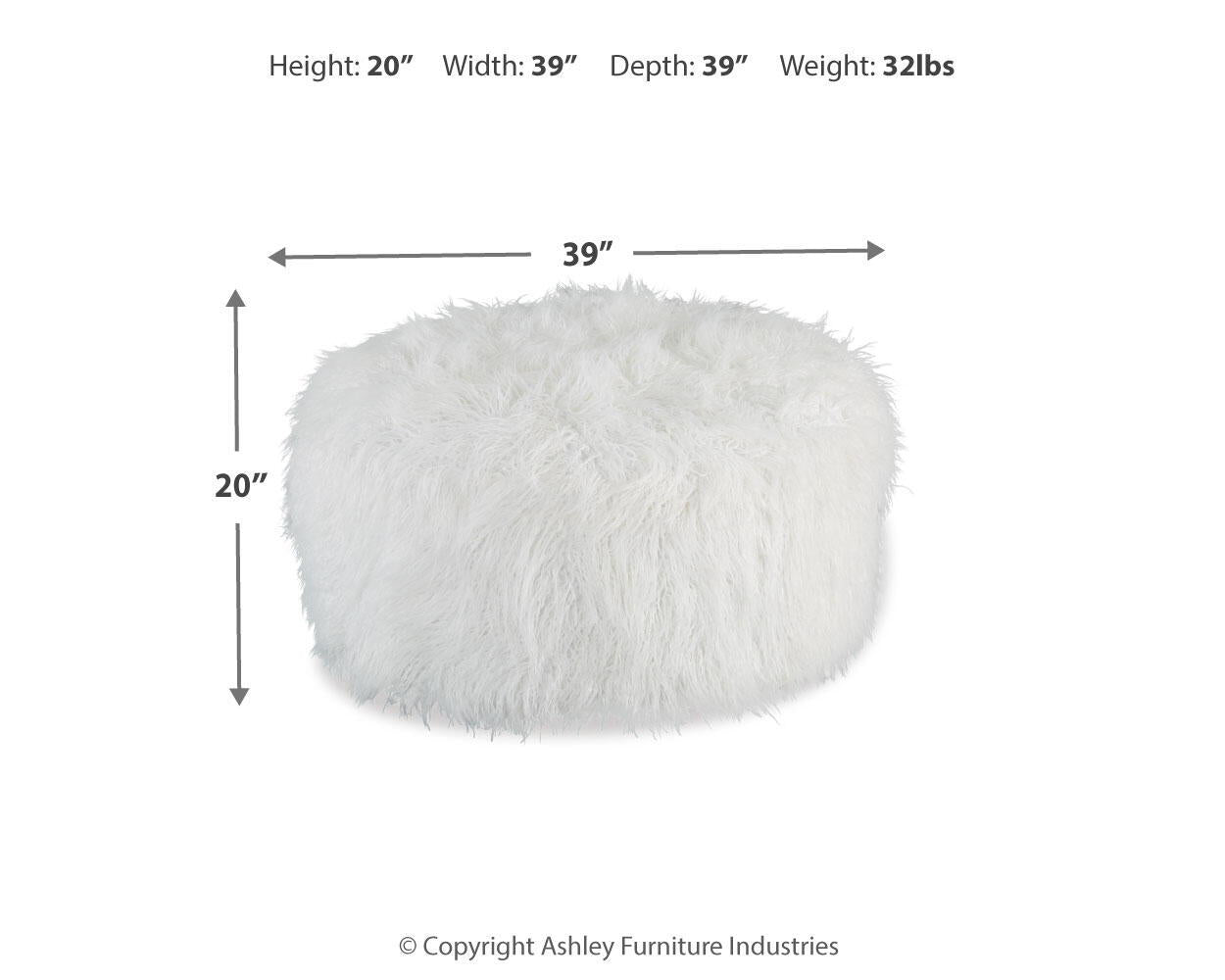 Galice - Oversized Ottoman Accent Ottomans by Signature Design by Ashley® - Walls Furniture & Mattress