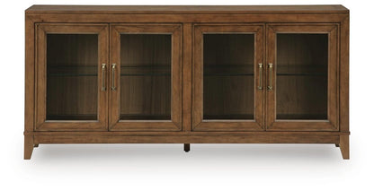 Annswick - Accent Cabinet - Medium Brown Accent Cabinets by Signature Design by Ashley® - Walls Furniture & Mattress