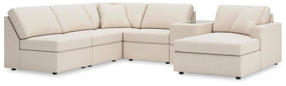 Modmax - Sectional - Oyster Stationary Sectionals by Signature Design by Ashley® - Walls Furniture & Mattress