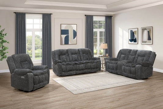 Stanwick - Reclining Console Loveseat Reclining Loveseats by New Classic - Walls Furniture & Mattress