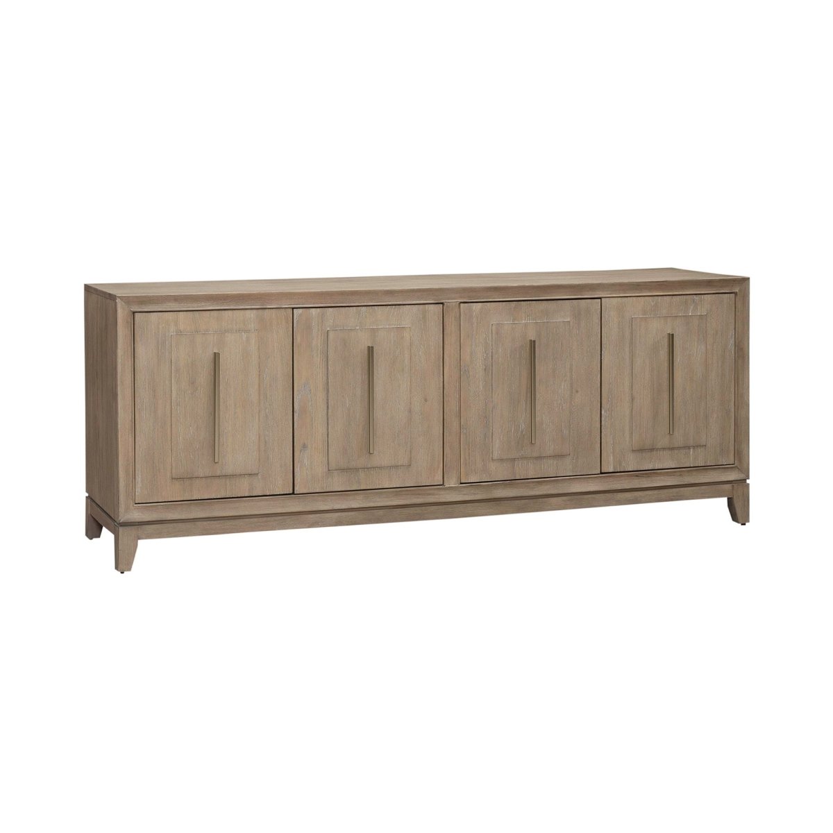 Brentwood - 78" TV Console - Sandstone TV Stands by Liberty Furniture - Walls Furniture & Mattress