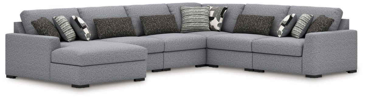 Bealton - Sectional Stationary Sectionals by Benchcraft® - Walls Furniture & Mattress