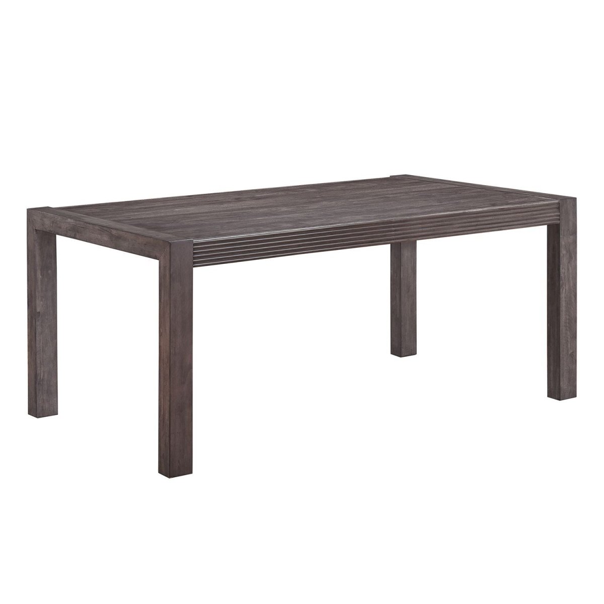 Modern Edge - Rectangular Leg Table - Brown Dining Tables by Liberty Furniture - Walls Furniture & Mattress