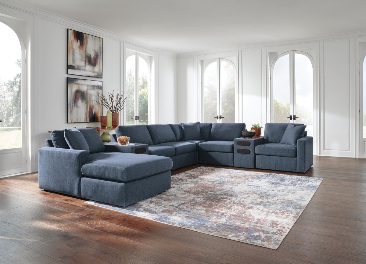 Modmax - 8 Piece Sectional Stationary Sectionals by Signature Design by Ashley® - Walls Furniture & Mattress