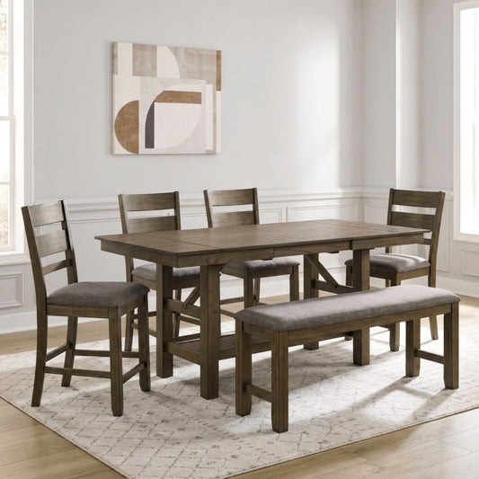 Brook Bay - Optional Gathering Table Set 5 Piece Dining Room Sets by Liberty Furniture - Walls Furniture & Mattress