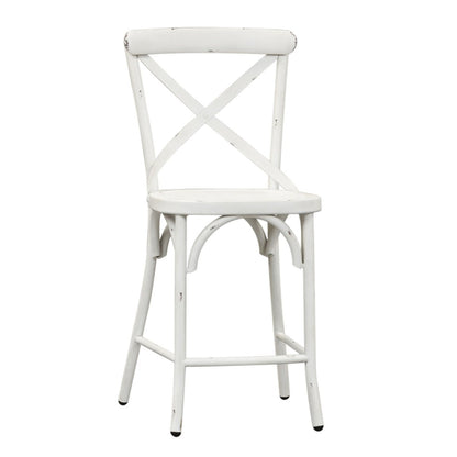 Vintage Series - X Back Counter Chair Counter Chairs by Liberty Furniture - Walls Furniture & Mattress