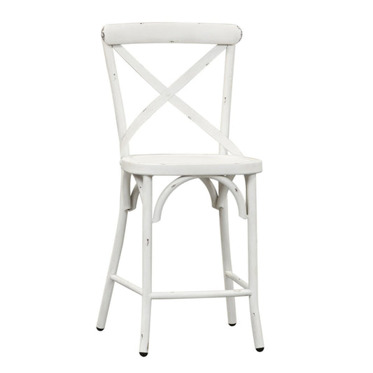 Vintage Series - X Back Counter Chair Counter Chairs by Liberty Furniture - Walls Furniture & Mattress