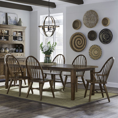 Hearthstone Ridge - Rectangular Table Set 5 Piece Dining Room Sets by Liberty Furniture - Walls Furniture & Mattress