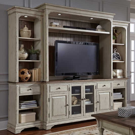 Morgan Creek - Entertainment Center Entertainment Centers by Liberty Furniture - Walls Furniture & Mattress