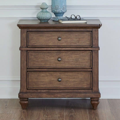 Twin Lakes - Nightstand With Charging Station Nightstands w/ Charging Stations by Liberty Furniture - Walls Furniture & Mattress