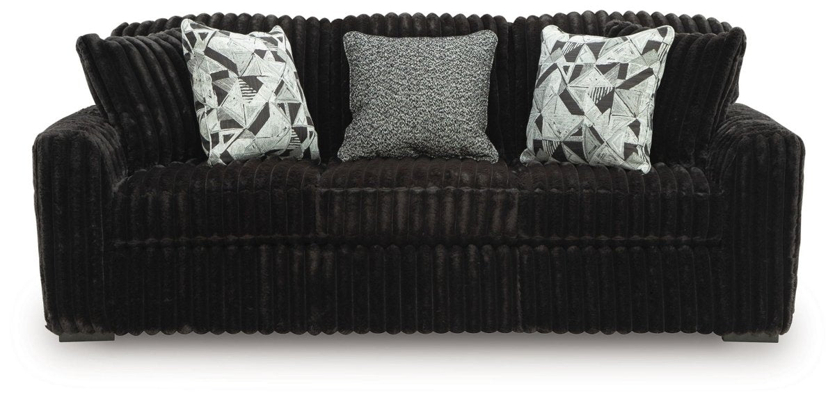 Midnight - Madness - Sofa Stationary Sofas by Signature Design by Ashley® - Walls Furniture & Mattress