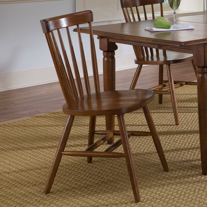 Creations - Copenhagen Side Chair - Tobacco Side Chairs by Liberty Furniture - Walls Furniture & Mattress