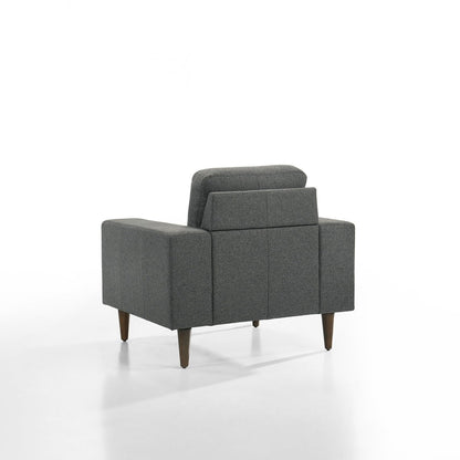 Vale - Chair - Gray Arm Chairs by New Classic - Walls Furniture & Mattress