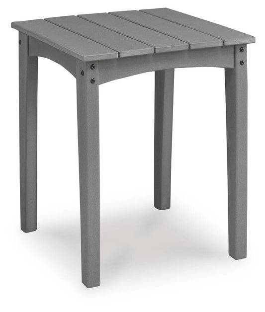 Cove Beach - Square End Table - Gray End Tables by Signature Design by Ashley® - Walls Furniture & Mattress