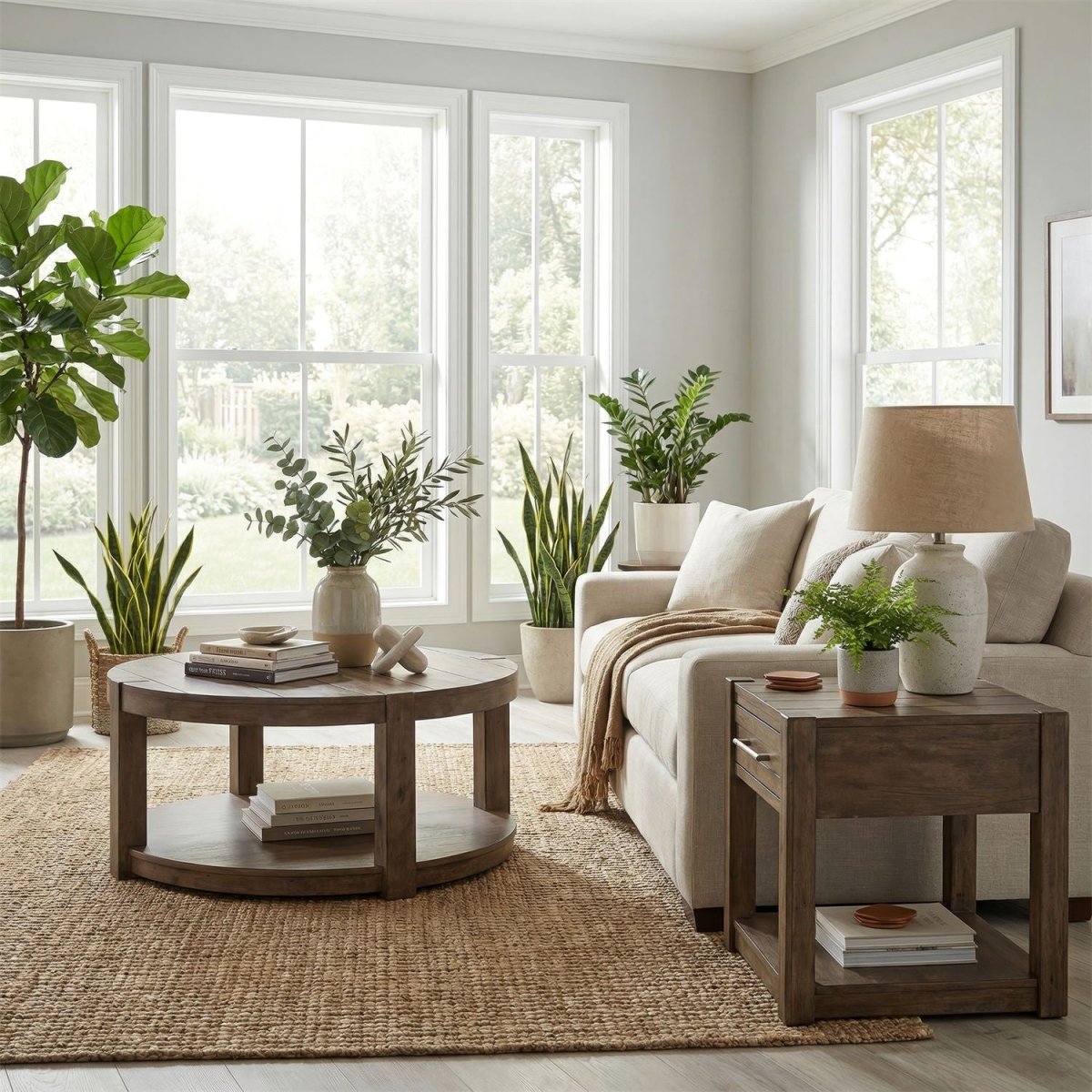 Broadmore - Optional 3 Piece Set - Cobblestone Brown Table Sets by Liberty Furniture - Walls Furniture & Mattress