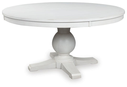 Greddinton - White - Dining Table Dining Tables by Signature Design by Ashley® - Walls Furniture & Mattress