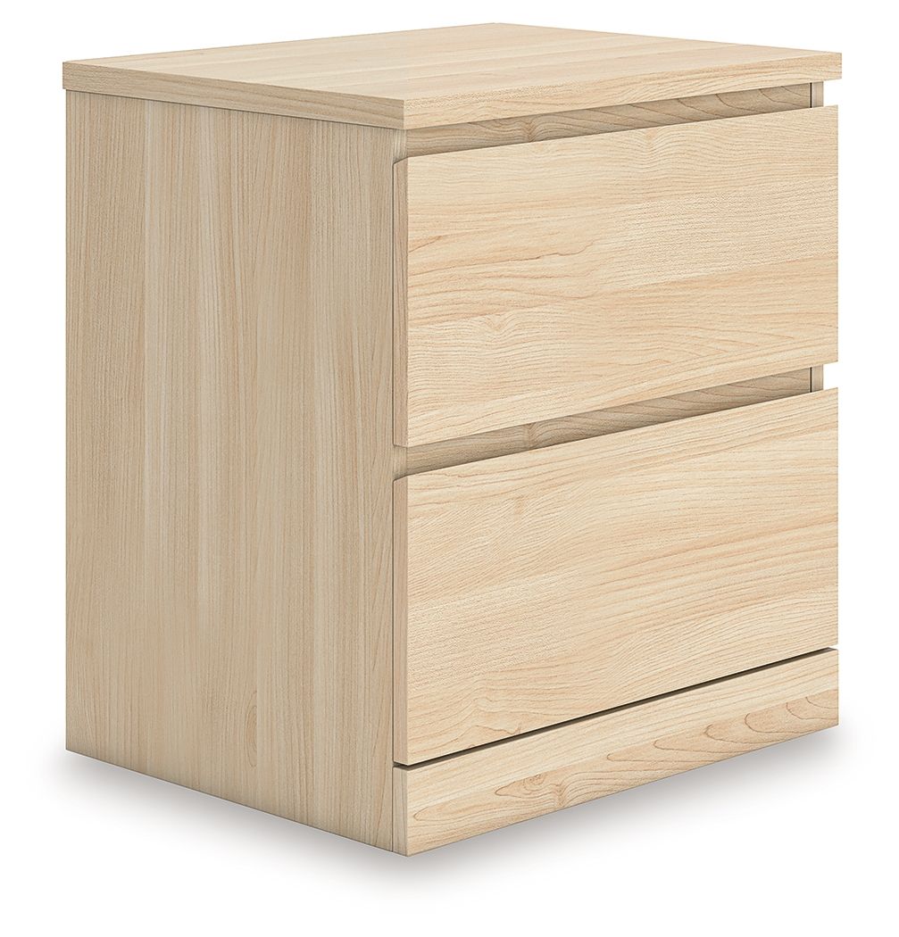 Onita - Two Drawer Night Stand Accent Nightstands by Signature Design by Ashley® - Walls Furniture & Mattress