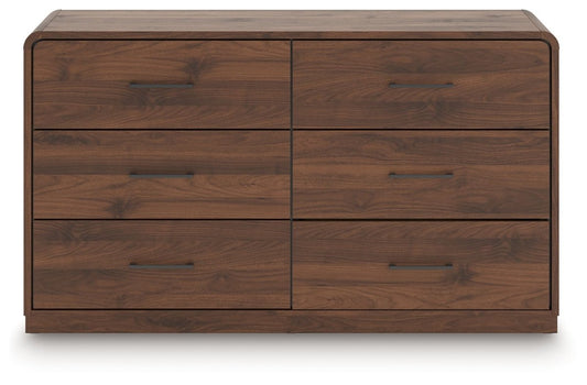 Fortlorn - Walnut Brown - Dresser Dressers by Signature Design by Ashley® - Walls Furniture & Mattress
