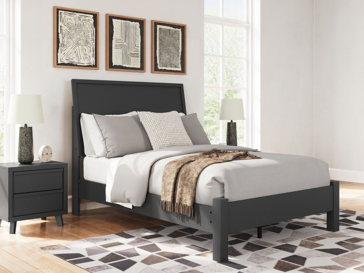Danziar - Panel Bed With Low Footboard Panel Beds by Signature Design by Ashley® - Walls Furniture & Mattress
