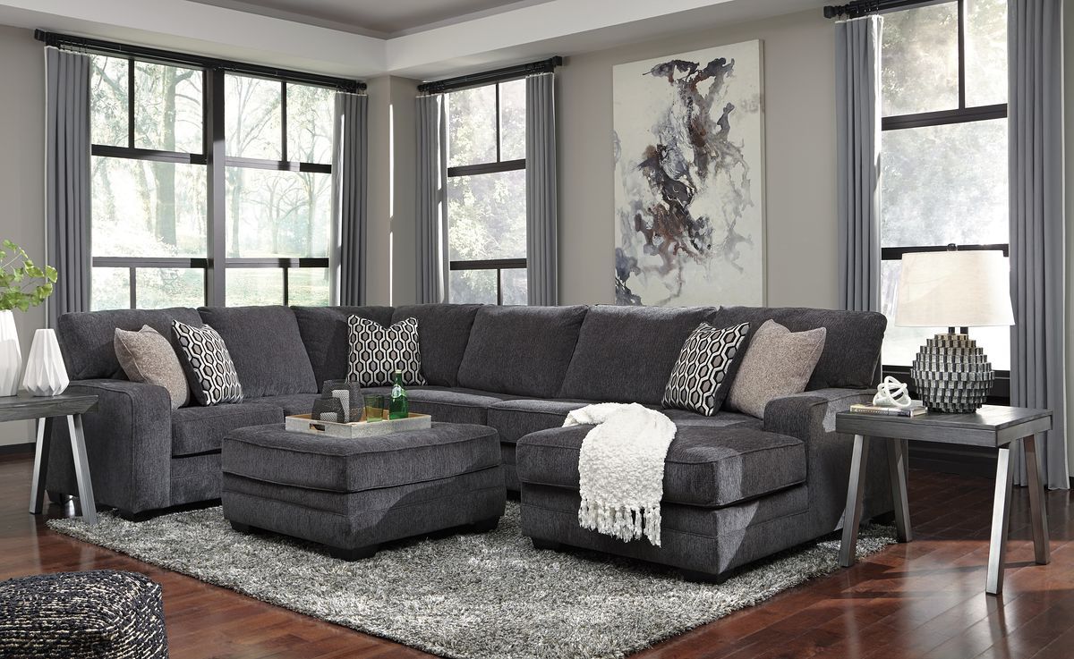 Tracling - Sectional Set 4 Piece Living Room Sets by Benchcraft® - Walls Furniture & Mattress