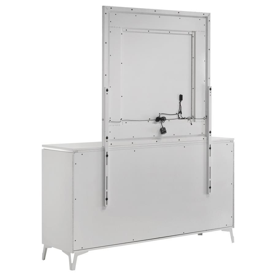 Cassia - 6 - Drawer Bedroom Dresser Cabinet Dressers by Coaster Fine Furniture - Walls Furniture & Mattress