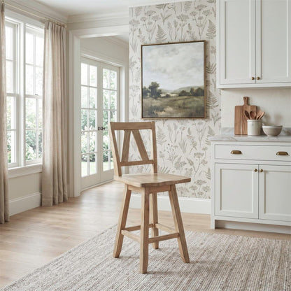 Lindsey Farm - Counter Height Swivel Chair (RTA) Swivel Chairs by Liberty Furniture - Walls Furniture & Mattress