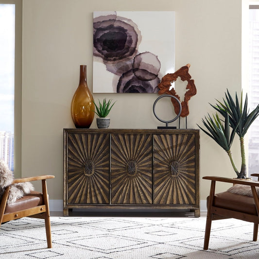 Chaucer - Accent Cabinet Wine Cabinets by Liberty Furniture - Walls Furniture & Mattress