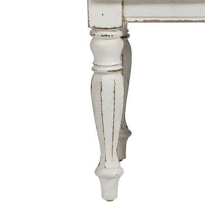 Magnolia Manor - Vanity Stool - White Vanity Stools by Liberty Furniture - Walls Furniture & Mattress